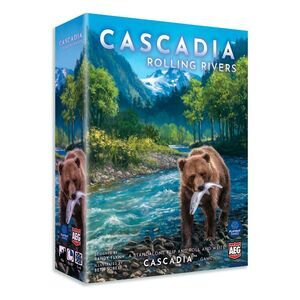 Cascadia: Rolling Rivers | Puzzly Flip-and-Roll-and-Write Cascadia Game